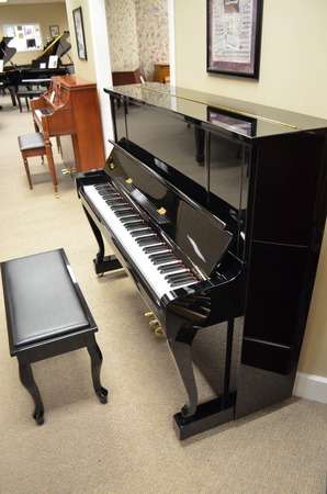1991 Kawai professional upright with Queen Anne legs - Upright - Professional Pianos
